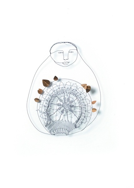 Femme lune façon babouchka