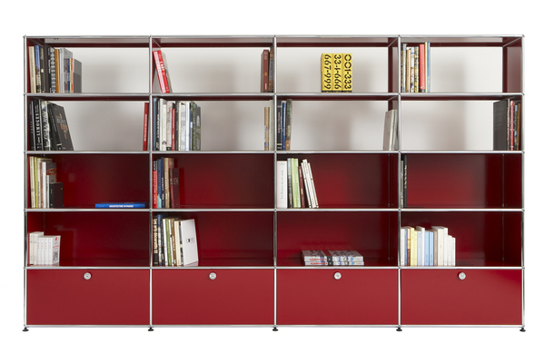 Grande bibliothèque rouge