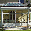 Architecture classique, en aluminium, Véranda Concept