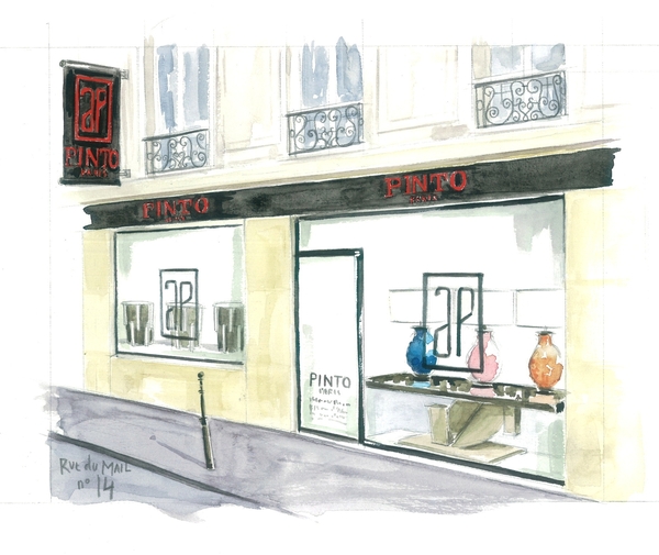 La marque Pinto Paris développe en plus des collections de vaisselle proposées jusqu’alors, des lignes de meubles, d’objets et d’accessoires, dont certains en série limitée.