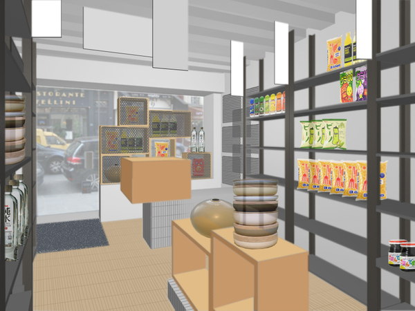 Concept de l'avant projet en 3D pour convaincre les clients.