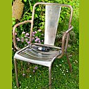 Rénovation d'un fauteuil  rouillé