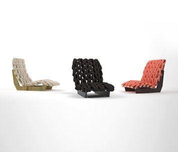 Big-Knit ou le tricotage surdimensionné pour un joli confort signé Patricia Urquiola pour Moroso