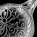 Gravure intégrale pour la cuiller Jardin d'Eden de Marcel Wanders