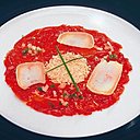 Fameux le carpaccio de charolais aux copeaux de Chavignol. A accompagner d’un Sancerre blanc. Recette du chef Jean-Emmanuel Rat La Buissonnière. 58, rue du Canal - 18300 Bannay. Tél. : 02 48 72 42 07.