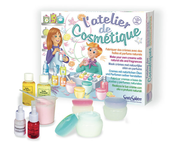 La cosmétique expliquée aux enfants - un coffret découverte