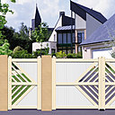 La qualité et la fiabilité d’un portail Maine Clôture. Modèle Monaco.