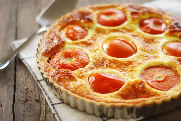 Une tarte salée à la saveur ensoleillée d’Italie.