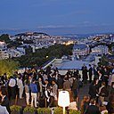 Belle vue sur la ville au Sky Bar du restaurant Terraço du Tivoli Hotel