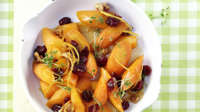 Des carottes originalement préparées, qui accompagneront viandes et poissons.