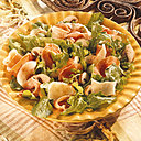 Une salade fraîche de jambon sec et de roquette à réaliser en un clin d’œil