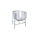 Fauteuil en métal blanc, Cappellini.