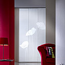 Créer de nouveaux espaces avec les panneaux japonais. Une sobriété colorée en rouge et blanc. Panneau japonais tryptique « Les coquelicots ». Prix à partir de 39,90€.