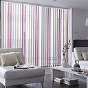 Envie d’un cocktail pastel aux notes gourmandes. Un effet boudoir aux couleurs crème et rose. Lamelles verticales blanches, argile et fuchsia à panacher. Dim. 8,9 cm (largeur) x 280 cm (hauteur). Prix à partir de 27,90€.