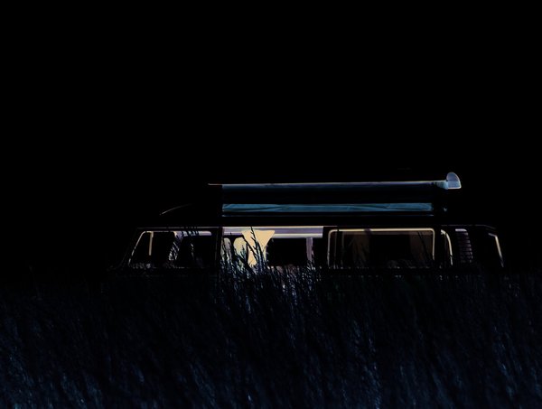 Le Campervan avec chambre en mezzanine.