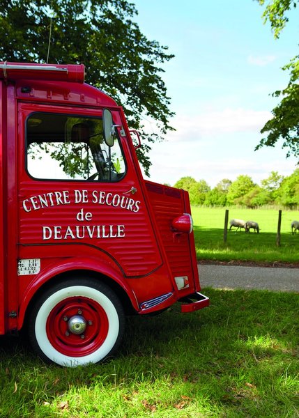 La Citroën H, version camion de pompiers.