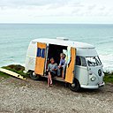 Le combi Volkswagen.