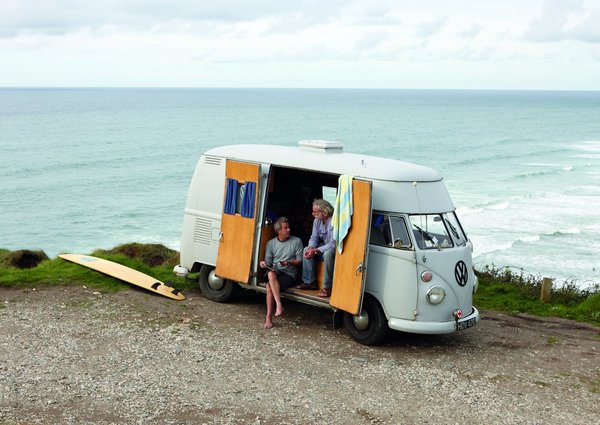 Le combi Volkswagen.