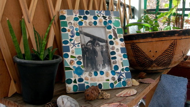 Mosaïque du bord de mer