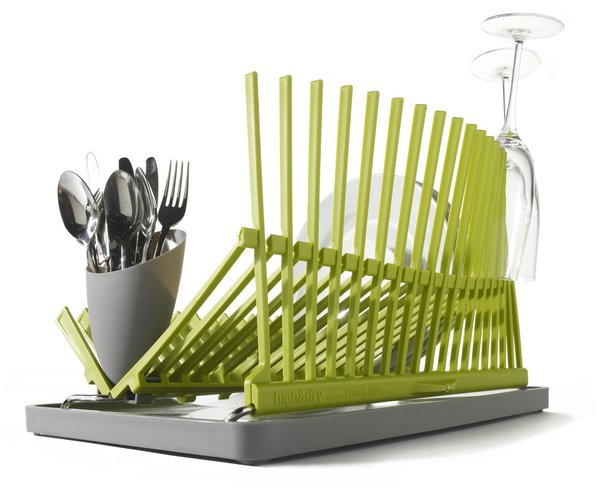 Modèle High&dry de Black+Blum. Une innovation architecturale ingénieuse. Existe en blanc et beige. Prix indicatif : 49€.