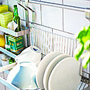 L'ingéniosité de l'égouttoir mural Grundtal chez Ikea. Un plan de travail libéré pour une facilité de mouvement et une cuisine organisée! Prix indicatif: 25 euros.