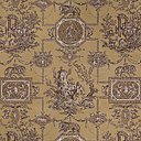 Les Muses et le lion (lie de vin).