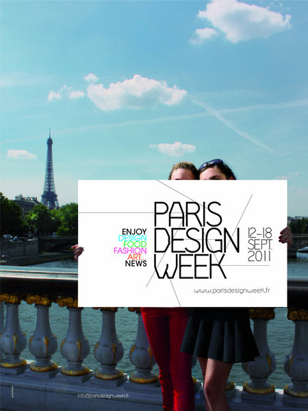 La Paris Design Week se tiendra dans toute la capitale, selon 6 parcours, du 12 au 15 septembre 2011.