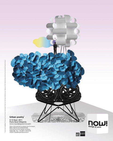 Now ! Design à vivre inspiré par le style urbain (« Urban Poetry »).