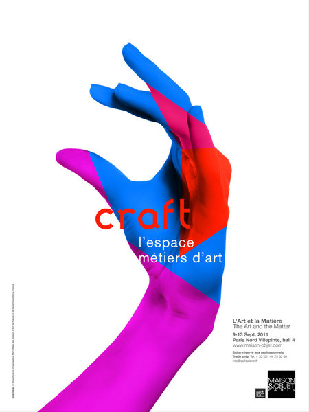 L’espace des métiers d’art, Craft, donnera un supplément d’âme au salon grâce à des pièces rares et uniques crées par des artistes singuliers et exceptionnels.