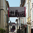 Les ruelles d'Arles, étroites et bigarées