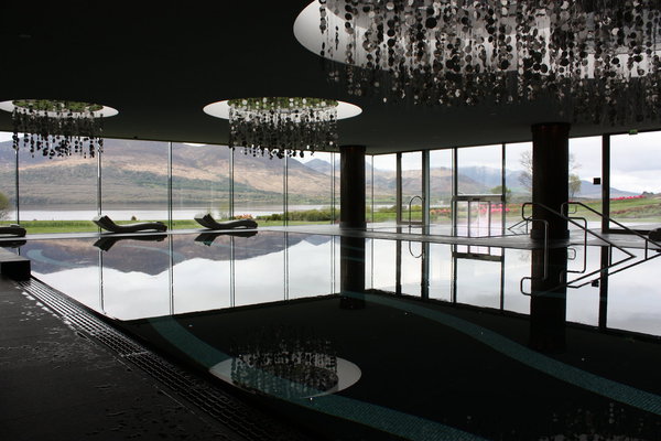 La sublime piscine du Spa, point d'orgue de l'Europe Hôtel