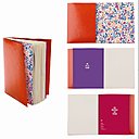 « Cent pages blanc d’Ich&Kar » est une collection de carnets sosies des livres Questionnaires par Max Frisch et La ville de Frans Masereel. Les N°1 et N°2 sont deux carnets vierges édités par Cent pages en série limitée à 250 exemplaires et numérotés, 300 pages papier bible.