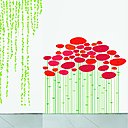 Des stickers pour vos murs : de gauche à droite : jungle peas et jungle.