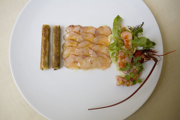 Cocktail de saveurs pour le homard Eugénie tout en légèreté