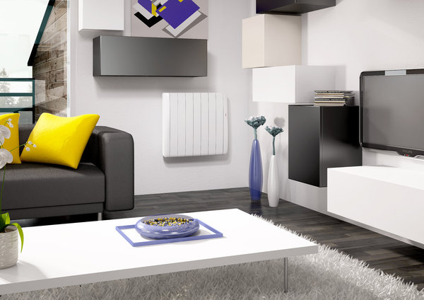 Le nouveau radiateur Forlane de chez Sauter : stéatite et film combinés pour allier inertie et réactivité ainsi qu’une montée de chaleur idéale.