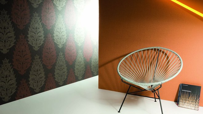 « Empreintes ethniques ». Instinct animal, fibres naturelles, couleurs chaudes signent un retour aux origines (réf. Tiffanie Zambaiti).