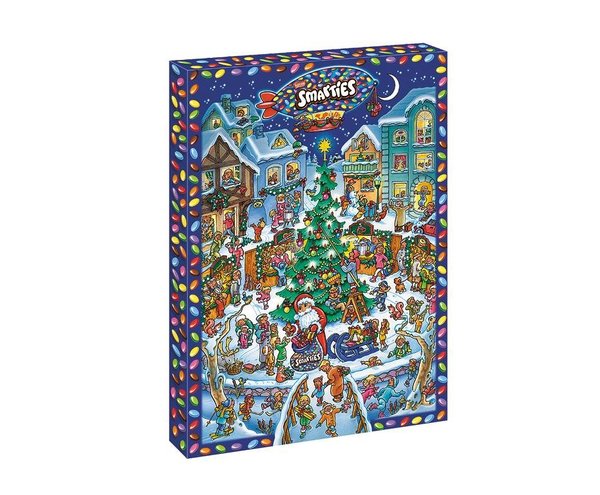 Rigolo et ludique le calendrier de l'Avent by Smarties