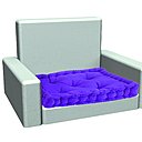 Sobriété et modernité pour ce fauteuil contemporain qui trouve sa place à la fois à l'intérieur qu'à l'extérieur.