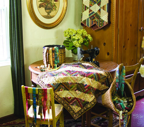 Centre de table - maison de poupée