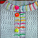 Gilet gris à bordure fantaisie © Tricolor