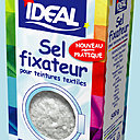 Le sel fixateur Ideal pour intensifier les couleurs.