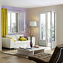 Porte fenêtre et fenêtre en PVC Lapeyre.