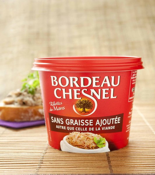 Nettement plus light, les rillettes Bordeau Chesnel se mettent au "moins de gras"