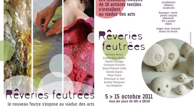 Rêveries feutrées du 5 au 16 octobre au Viaduc des Arts, 57 Avenue Daumesnil 75012 Paris