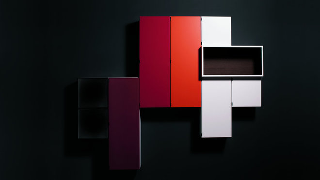 Une meuble géométrique pour les amateurs de design. Treves. Boffi. Une meuble géométrique pour les amateurs de design. Treves. Boffi.