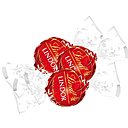 Pur moment de bonheur en dégustant 3 papillotes au chocolat au lait Lindor