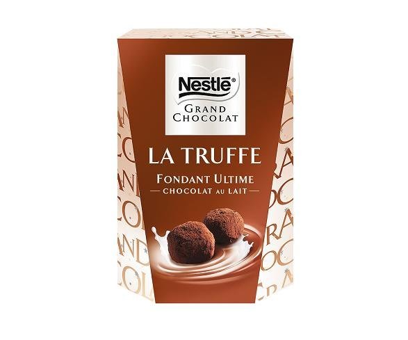 Légendaires truffes chez Nestlé, maintenant au lait