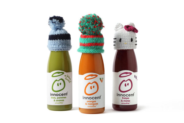 Pour rapporter 0,20€, les bouteilles de smoothies doivent être achetées avec leur bonnet.