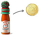 Une bouteille coiffée d'un bonnet = 0,20€ reversé aux Petits Frères des Pauvres.