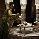 Tradition oblige, le décor du restaurant Marocain a été pensé par Jacques Garcia dans le plus pur style hispano-mauresque
